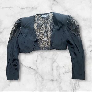 Chauncey street lace & black  long sleeve